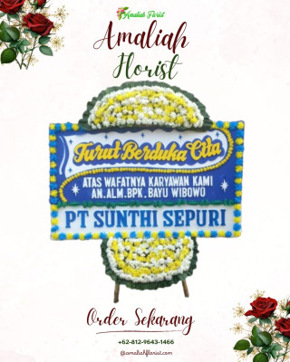 Papan Bunga Duka di Kota Tinggi