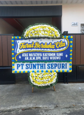 Papan Bunga Duka di Kota Tinggi